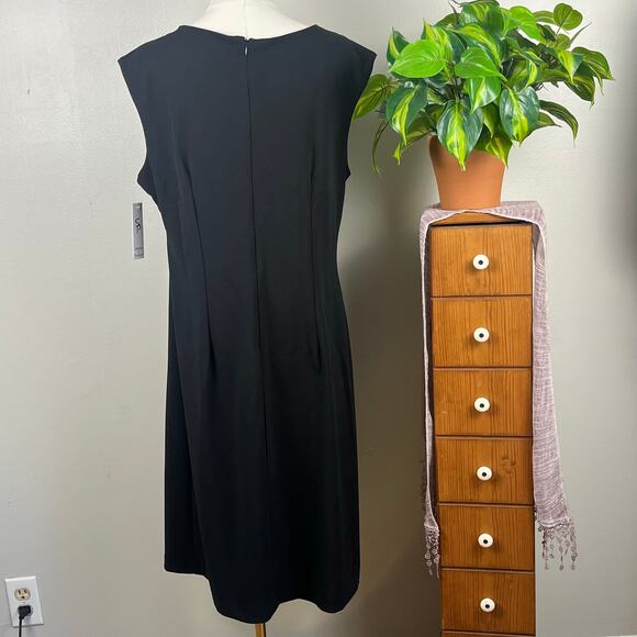 NWT Shelby & Palmer Black Sleeveless Dress Size 16 - Picture 3 of 11